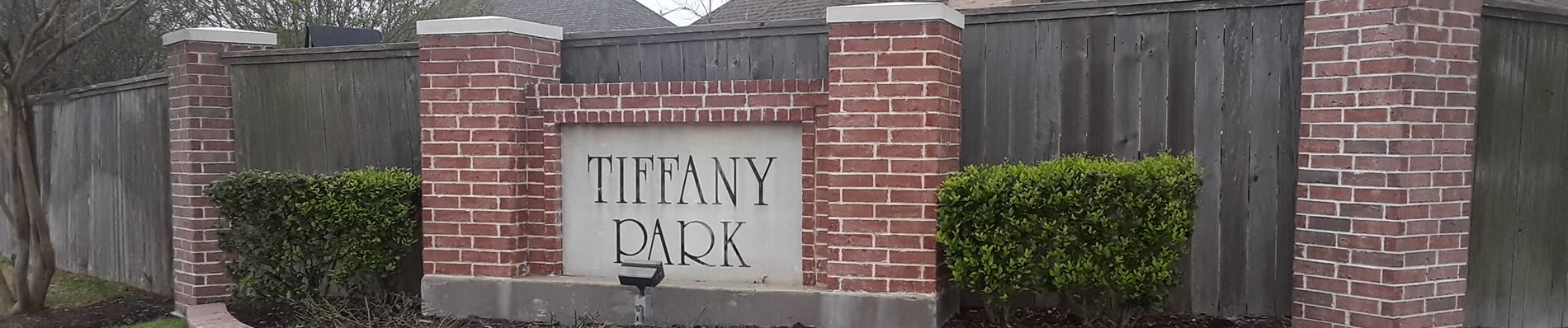 Tiffany Park Division in Bryan Texas